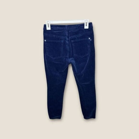 Pilcro and the Letterpress Velvet Corded Pants High Rise Skinny Size 27 - Picture 2 of 7